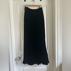 Dana Buchman Black Velvet Skirt